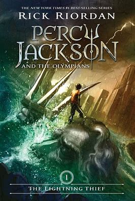 Percy Jackson & The Olympians by Rick Riordan cover